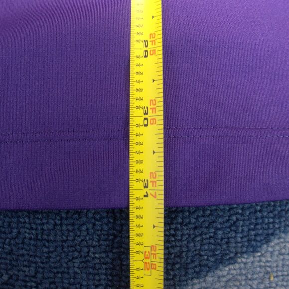 Nike Polo Shirt Mens XLarge Purple Short Sleeve Golf Dri Fit - Picture 6 of 6
